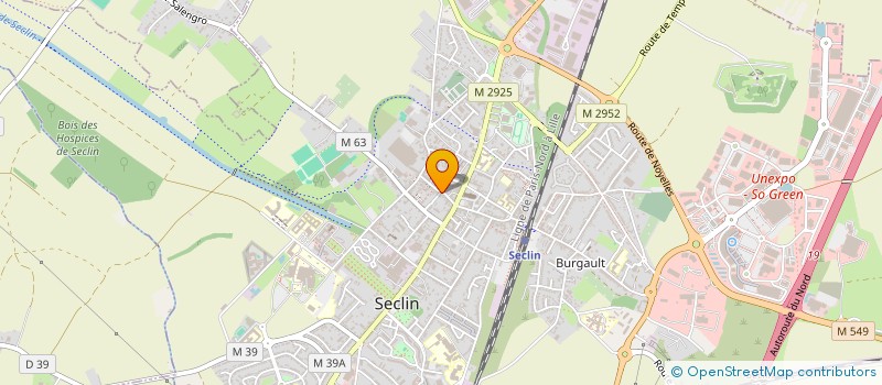 localisation de l'entreprise MADAME CLELIA MOUSSADEK  SECLIN