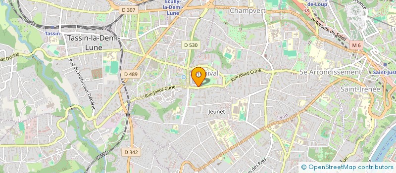 localisation de l'entreprise MADAME CLELIA ORMANCEY  LYON