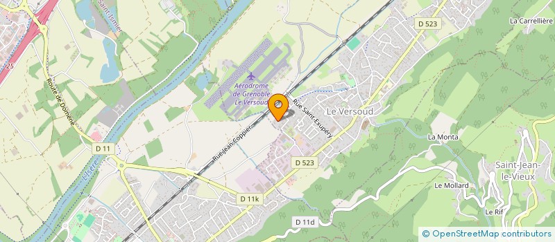 localisation de l'entreprise MADAME CLELIA PELIZZARI  LE VERSOUD