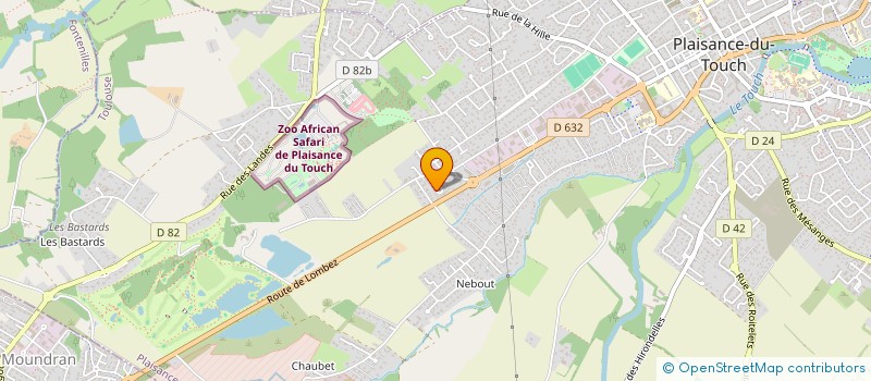 localisation de l'entreprise MADAME CLELIA PLAZA--SOUSA  PLAISANCE-DU-TOUCH