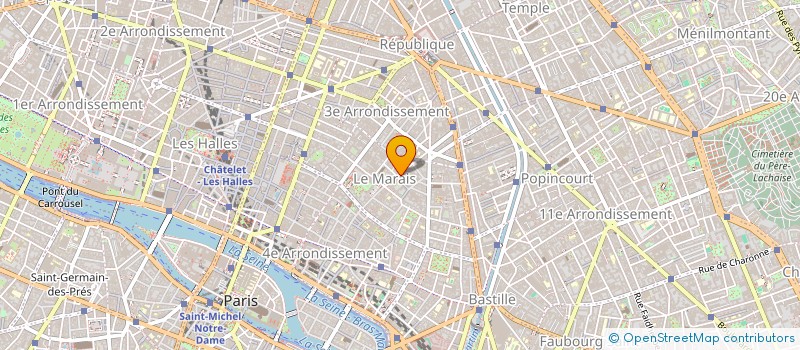 localisation de l'entreprise MADAME CLELIA RENAUT  PARIS