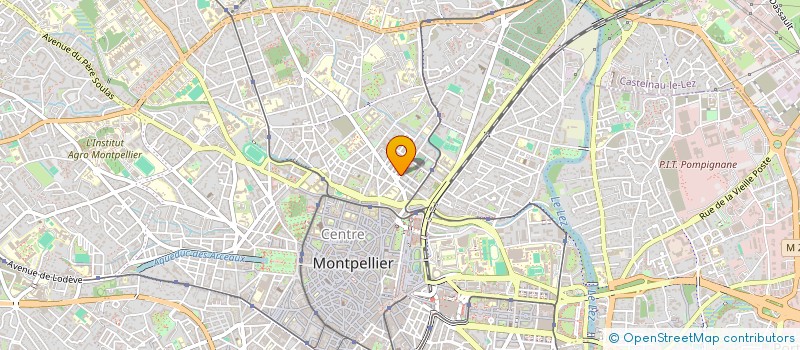 localisation de l'entreprise MADAME CLELIA RICHAUD à MONTPELLIER