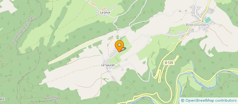 localisation de l'entreprise MADAME CLELIA RUSAFA  BRETONVILLERS