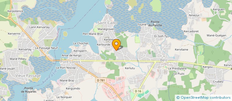 localisation de l'entreprise MADAME CLELIA VANHAECKE  BELZ