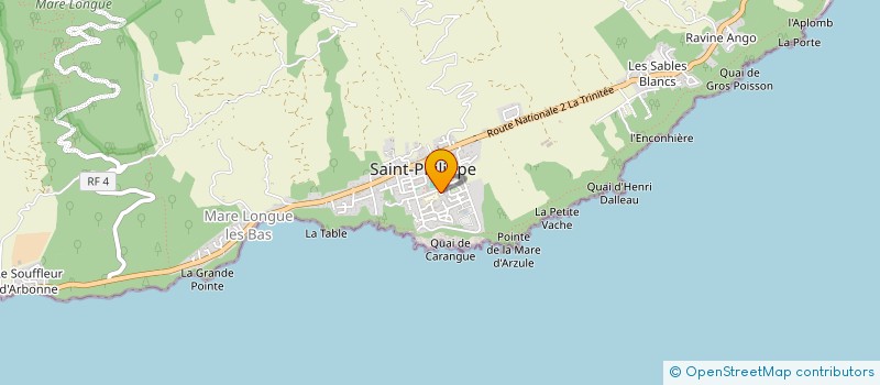 localisation de l'entreprise MADAME CLELIE DUBAR à SAINT PHILIPPE