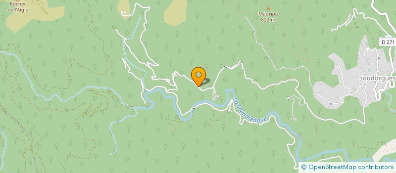 localisation de l'entreprise MADAME CLELIE DUDON  SOUDORGUES