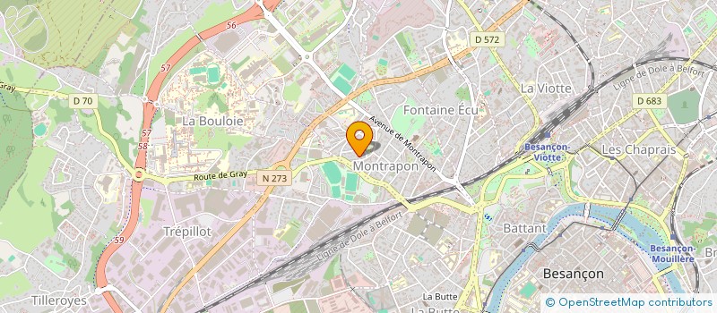 localisation de l'entreprise MADAME CLELIE GAUME  PARIS