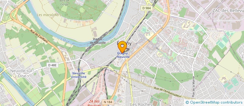 localisation de l'entreprise MADAME CLELIE HARSON  ERAGNY