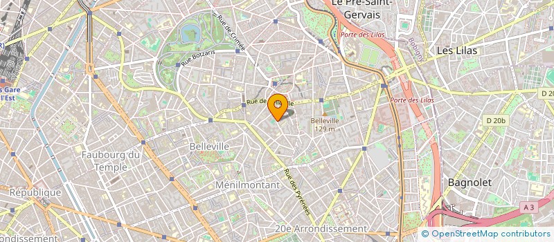 localisation de l'entreprise MADAME CLELIE NALLET  PARIS