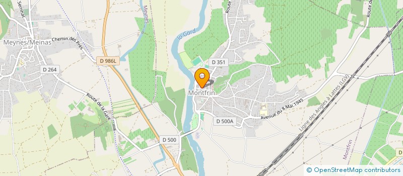 localisation de l'entreprise MADAME CLELYA PUERTO  MONTFRIN