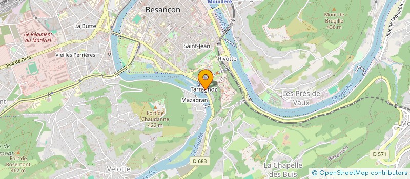 localisation de l'entreprise MADAME CLEM OLLIVIER à BESANCON
