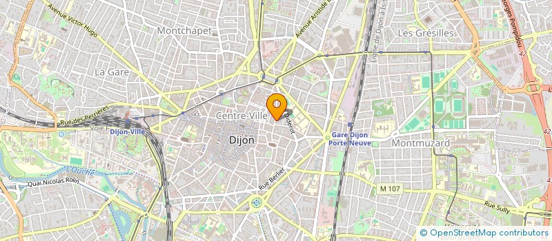 localisation de l'entreprise MADAME CLEMANTINE GAIRAUD  DIJON