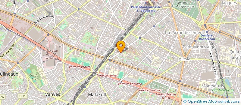 localisation de l'entreprise MADAME CLEMENCE ABBYGAIL BUISSON  PARIS