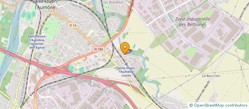 localisation de l'entreprise MADAME CLEMENCE ABLINE  BRAINS