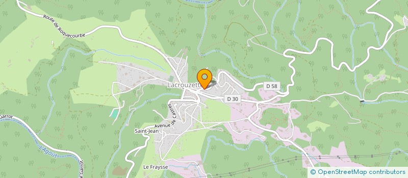 localisation de l'entreprise MADAME CLEMENCE ACHARD  ROQUECOURBE