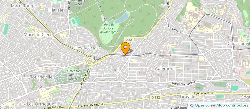 localisation de l'entreprise MADAME CLEMENCE ADAM à LE HAVRE