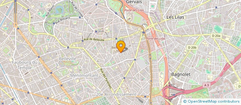 localisation de l'entreprise MADAME CLEMENCE AIMEE PERRIN  PARIS