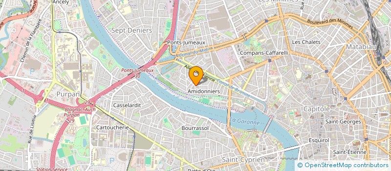 localisation de l'entreprise MADAME CLEMENCE ALARY  TOULOUSE