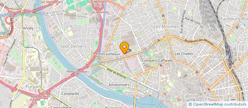 localisation de l'entreprise MADAME CLEMENCE ALBOUZE  TOULOUSE