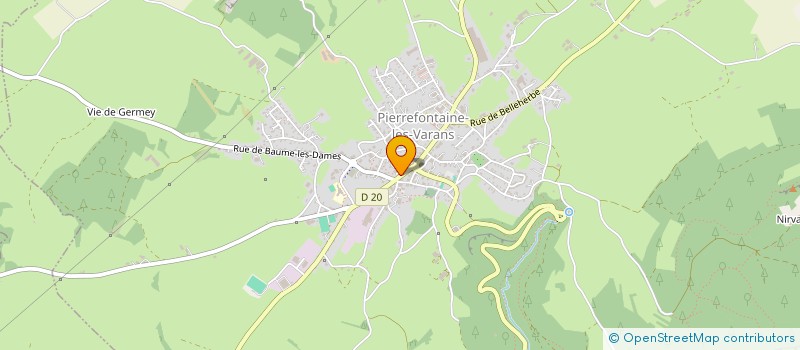 localisation de l'entreprise MADAME CLEMENCE ALONET  VILLERS-LA-COMBE