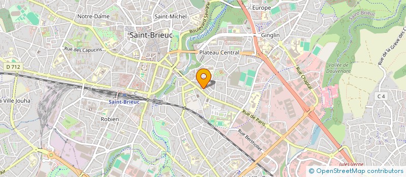 localisation de l'entreprise MADAME CLEMENCE ANRETAR à SAINT-BRIEUC