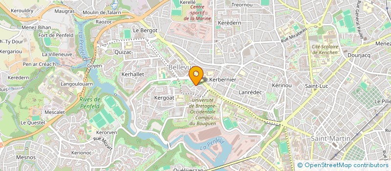 localisation de l'entreprise MADAME CLEMENCE APPERE à BREST