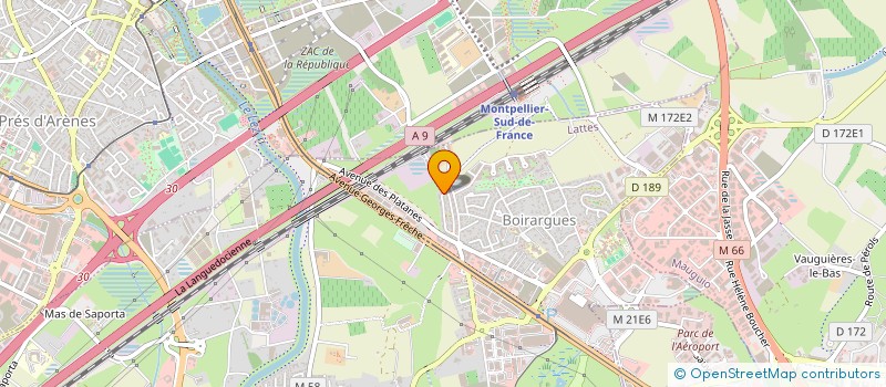 localisation de l'entreprise MADAME CLEMENCE ATTALIN à LATTES