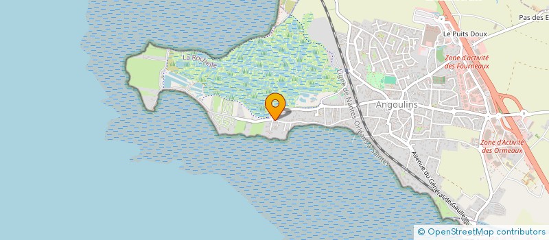 localisation de l'entreprise MADAME CLEMENCE BABEAU  ANGOULINS