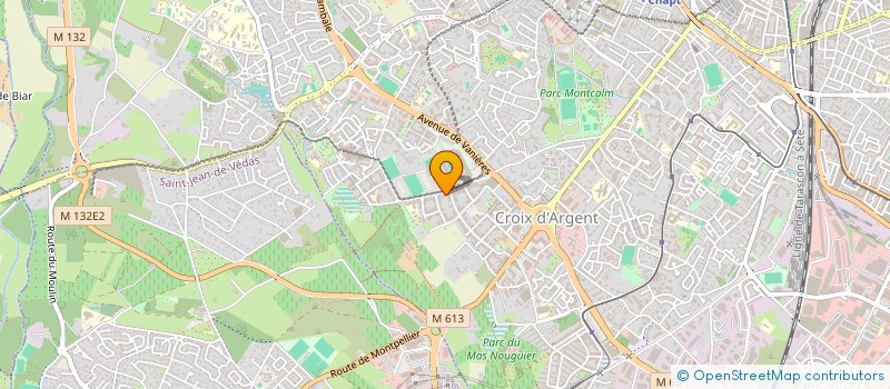 localisation de l'entreprise MADAME CLEMENCE BAILLY à MONTPELLIER