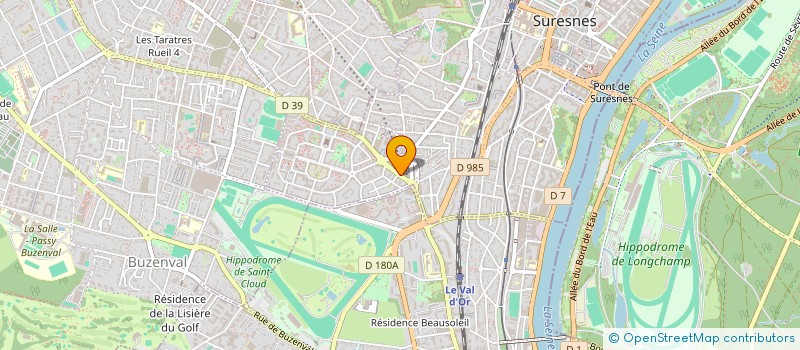 localisation de l'entreprise MADAME CLEMENCE BAIN à SURESNES