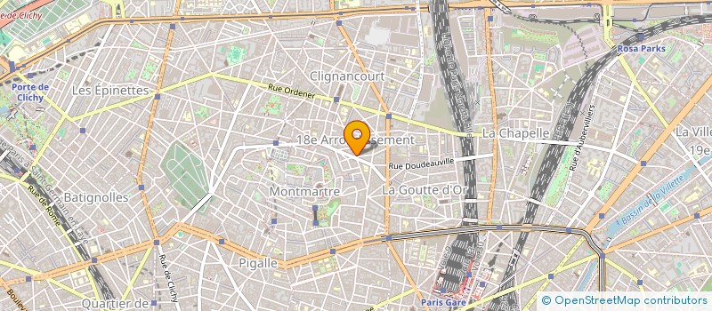 localisation de l'entreprise MADAME CLEMENCE BALLAND  PARIS