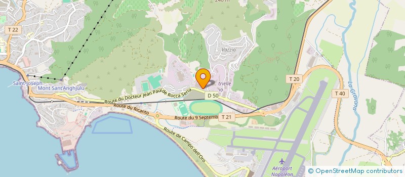 localisation de l'entreprise MADAME CLEMENCE BAYLE  AJACCIO