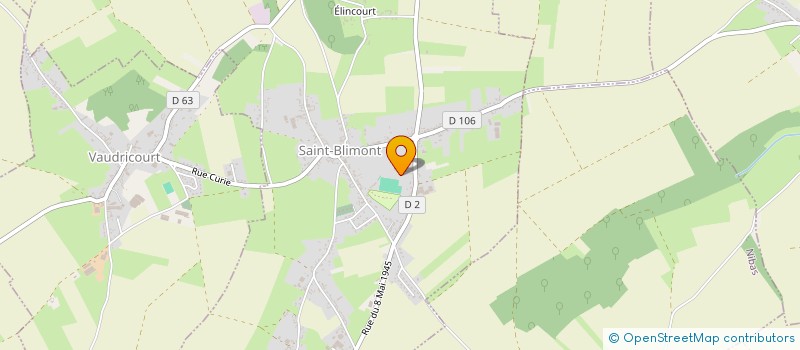 localisation de l'entreprise MADAME CLEMENCE BEAURAIN  SAINT-BLIMONT