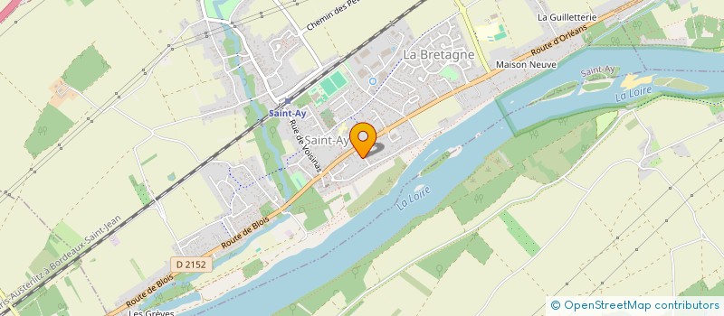 localisation de l'entreprise MADAME CLEMENCE BERNARD  SAINT-AY