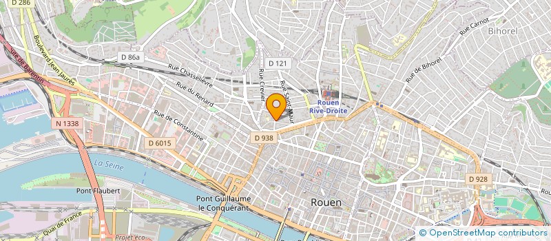 localisation de l'entreprise MADAME CLEMENCE BERNARD à ROUEN