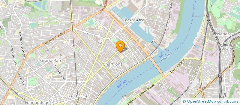 localisation de l'entreprise MADAME CLEMENCE BERNIER  BORDEAUX