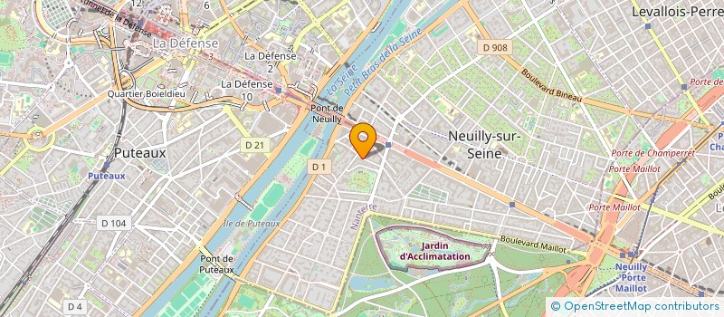 localisation de l'entreprise MADAME CLEMENCE BERROETA à NEUILLY SUR SEINE