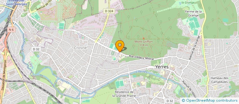 localisation de l'entreprise MADAME CLEMENCE BESNIER  CROSNE