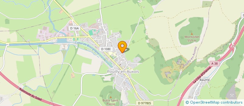 localisation de l'entreprise MADAME CLEMENCE BEZARD-FALGAS à POUILLY-EN-AUXOIS
