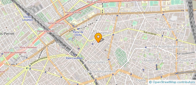 localisation de l'entreprise MADAME CLEMENCE BIGEARD  PARIS