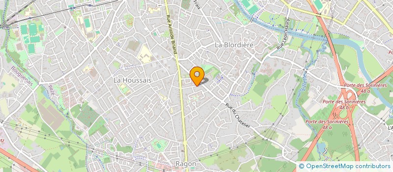 localisation de l'entreprise MADAME CLEMENCE BIRAULT à REZE