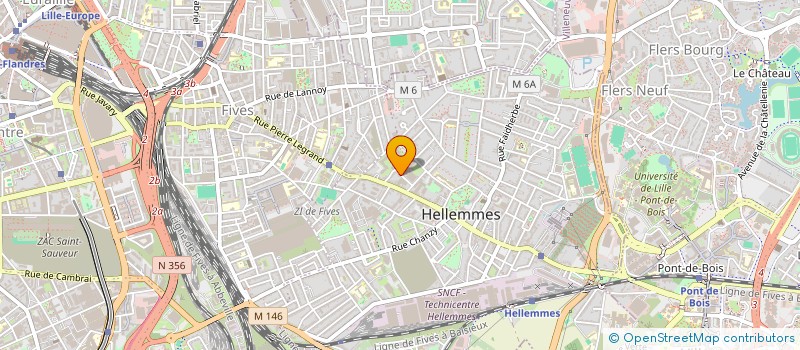 localisation de l'entreprise MADAME CLEMENCE BIZET à LILLE