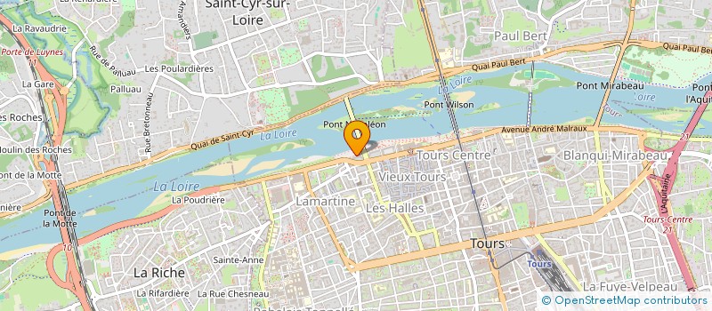 localisation de l'entreprise MADAME CLEMENCE BLOCH  MONTVAL-SUR-LOIR