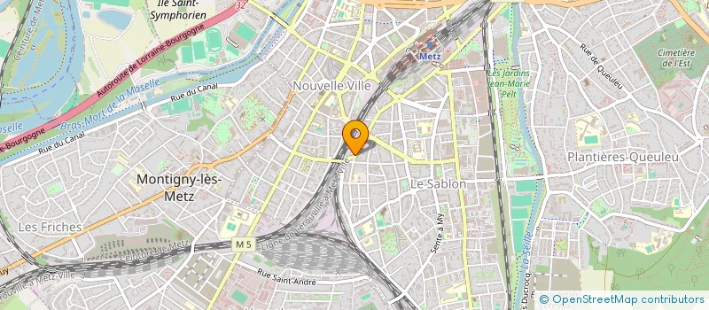 localisation de l'entreprise MADAME CLEMENCE BOLIFRAUD  METZ