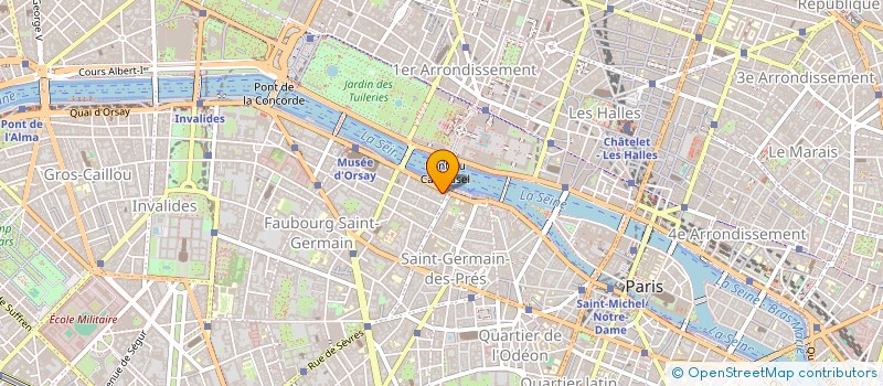 localisation de l'entreprise MADAME CLEMENCE BORST  PARIS