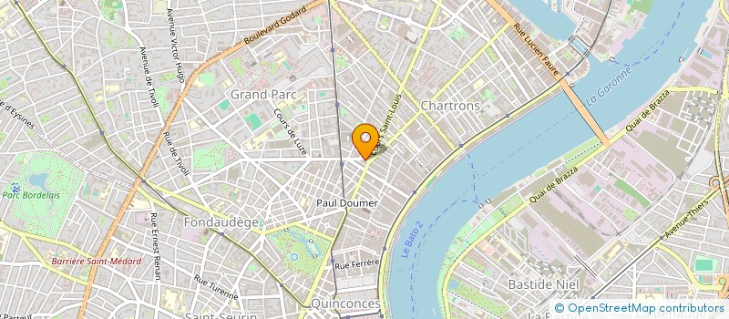 localisation de l'entreprise MADAME CLEMENCE BOUCLY  BORDEAUX