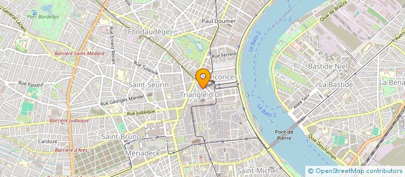 localisation de l'entreprise MADAME CLEMENCE BOUFFARD  BORDEAUX