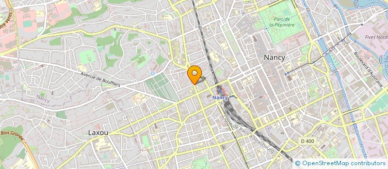 localisation de l'entreprise MADAME CLEMENCE BOULANGER  NANCY