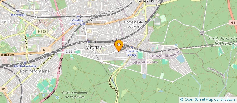 localisation de l'entreprise MADAME CLEMENCE BOURDIN  VIROFLAY