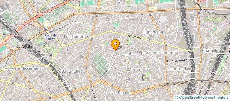 localisation de l'entreprise MADAME CLEMENCE BOURGEOT  PARIS